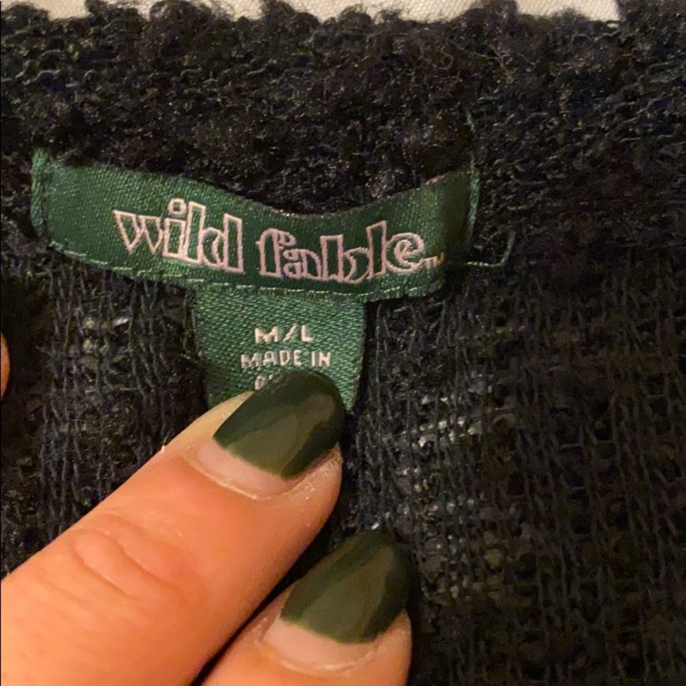 Vintage style wild fable cardigan